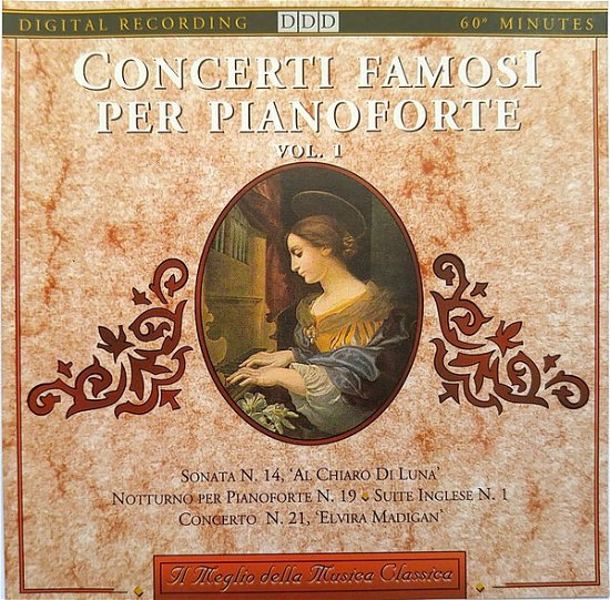 Cover for Aa.vv. · Concerti Famosi Per Pianoforte Vol. 1 (CD) (1992)