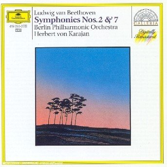 Cover for Karajan Herbert Von / Berlin P · Beethoven: Symp. N. 2 &amp; 7 (CD) (2014)