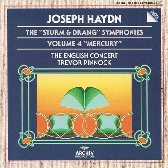 Cover for The English Concert / Pinnock Trevor · The ''sturm &amp; Drang'' Symphonies / Volume 4 ''mercury'' (CD) (1990)