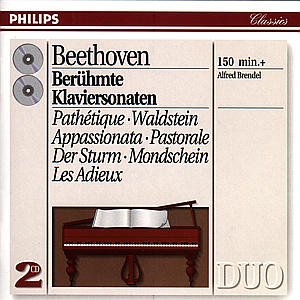 Cover for Alfred Brendel · Beethoven: Favorite Piano Sonatas (CD) (2003)