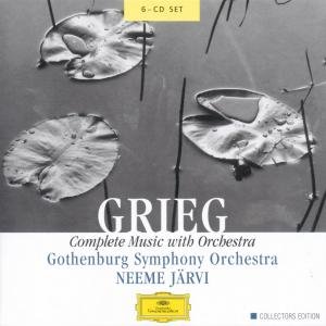 Grieg / Bonney / Gso / Jfarvi · Complete Music with Orchestra (CD) [Box set] (2002)