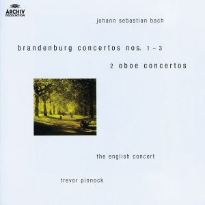 Cover for Pinnock Trevor / English Conce · Bach: Brandenburg Concertos N. (CD) (2005)