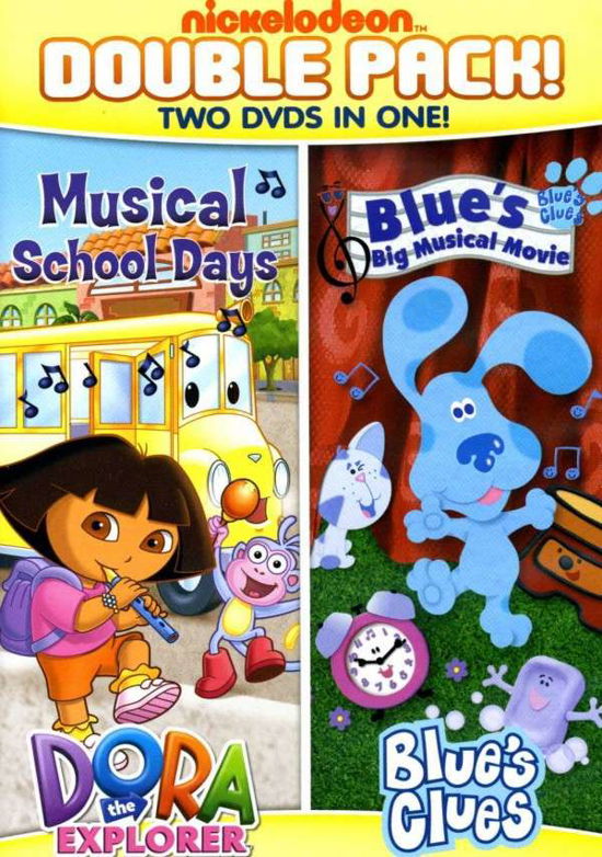 Cover for Dora &amp; Blue's Clues Double Feature: Dora Musical (DVD) (2013)