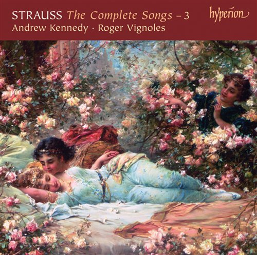 Straussthe Complete Songs 3 - Kennedyvignoles - Musik - HYPERION - 0034571176024 - 31. marts 2008