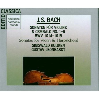 Sonate Für Violine Und Cembalo No. 1-6 Bwv 1014-1019 - Sigiswald Kuijken - Música - SONY MUSIC - 0035627717024 - 