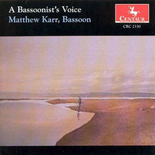 Bassoonist's Voice - Bach / Schumann / Villa-lobos / Dunhill / Karr - Musiikki - CTR - 0044747233024 - lauantai 12. elokuuta 2000
