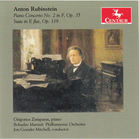 Piano Concerto No.2 - A. Rubinstein - Música - CENTAUR - 0044747332024 - 18 de junio de 2014