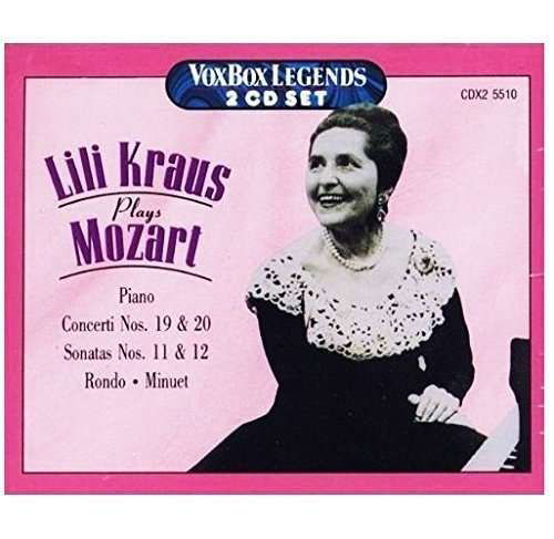 Lili Kraus Plays Mozart - Vienna Pro Musica Orchestra / Jorda / Kraus - Musiikki - DAN - 0047163551024 - tiistai 1. heinäkuuta 2008