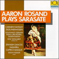 Cover for Sarasate / Reinhardt / Southwest German Radio Orch · Carmen Fantasy / Zigeunerweisen (CD) (1994)