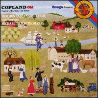 Cover for Copland / Mormon Tabernacle Choir / Utah Symphony · Old American Songs (CD) (1987)