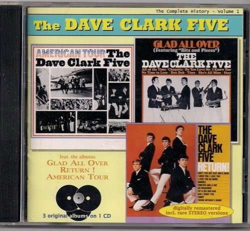 Volume 1: Glad All over / Retu - Dave Clark Five - Musikk - BTPC - 0082332710024 - 20. november 2020