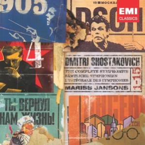 Cover for Mariss Jansons · Shostakovich: The Complete Symphonies (CD) [Box set] (2006)