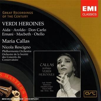 Cover for Callas,Maria / POL / Rescigno · Groc: Verdi: Opera Arias (CD) (2007)