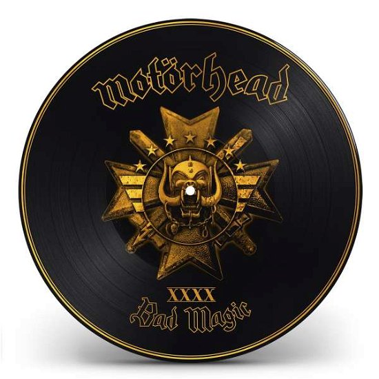 Cover for Motörhead · Bad Magic (Gold) (LP) [Limited, Picture Disc edition] (2016)