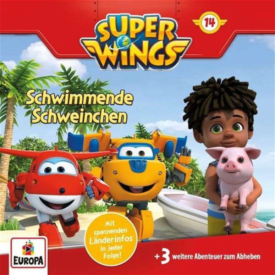 Cover for Super Wings · 014/schwimmende Schweinchen (CD) (2021)