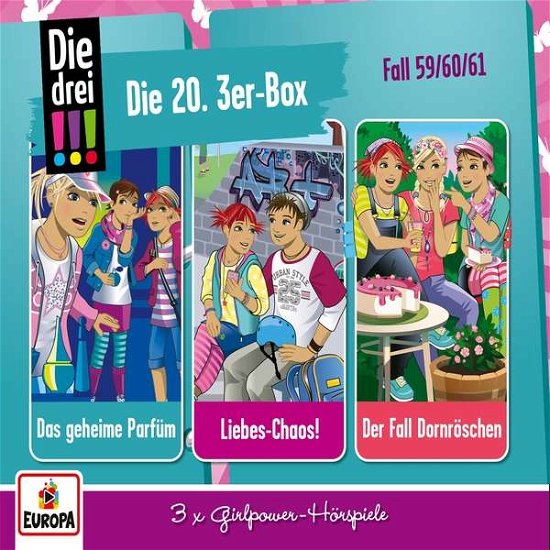 Die 20. 3er Box (Folgen 59-61) - Die Drei - Musik -  - 0194398192024 - 15. oktober 2021