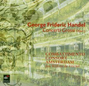 Cover for Combattimento Consort Amsterdam · Concerti Grossi Opus 3 Challenge Classics Klassisk (SACD) (2012)