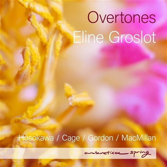 Cover for Eline Groslot · Overtones (CD) (2023)