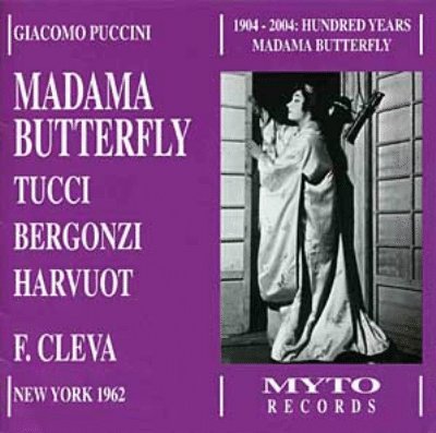 Cover for Giacomo Puccini · Madama Butterfly (Cleva, Tucci, Bergonzi) (CD) (2006)