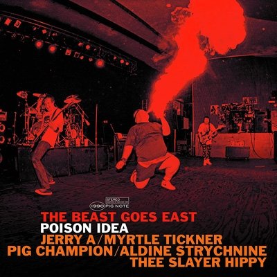 Cover for Poison Idea · Beast Goes East (CD) (2022)