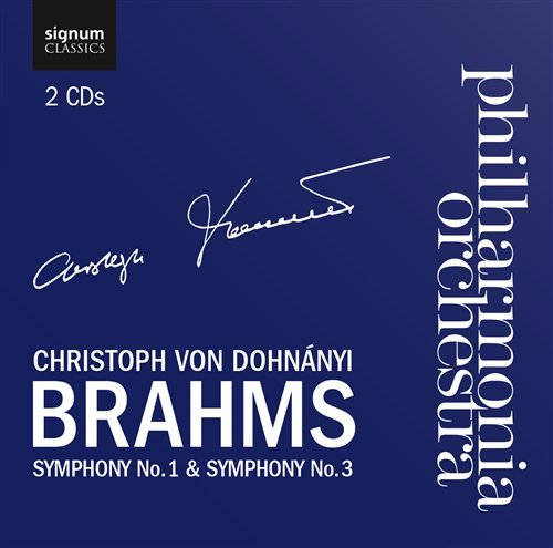 Cover for Johannes Brahms · Symphonies No.1 &amp; 3 (CD) (2011)