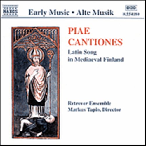 PIAE CANTIONES:Songs of Mediae - Tapio,Markus / Retrover Ensemble - Music - Naxos - 0636943418024 - November 10, 2017