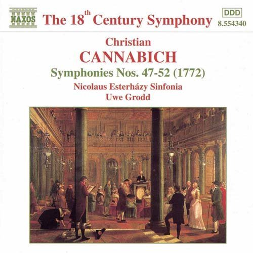 Cover for Nicolaus Esterhazy Sinfonia · Cannabich / Symphonies Nos. 47-52 (CD) (1999)