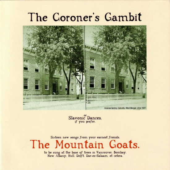 Cover for Mountain Goats · The Coroner'S Gambit (CD) [Reissue edition] (2024)