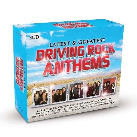 Various Artists · Latest  Greatest Driving Rock Anthems 3 CD (CD) (2023)