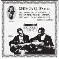 Georgia Blues: Complete 1928-1933 - Barton / Mapp / Mcmullen / Weaver - Music - Document - 0714298511024 - June 2, 1994