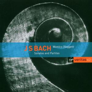 Cover for Monica Huggett · J.s.bach Sonatas&amp;partitas for (CD) (2016)