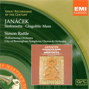 Cover for Rattle Simon · Janácek: Choral and Orchestral Works (CD)