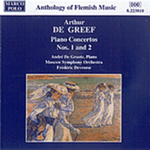 Cover for De Greef / Groote / Devreese / Moscow Sym Orch · Piano Concertos 1 &amp; 2 (CD) (1996)