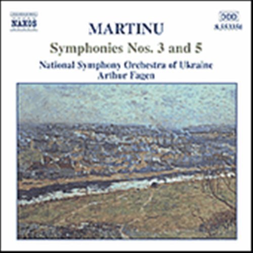 Cover for B. Martinu · Symphonies No.3&amp;5 (CD) (2002)