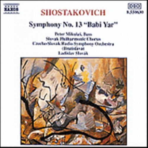 Cover for Shostakovich / Slovak / Czecho-slovak Rso · Symphony 13 (CD) (1994)