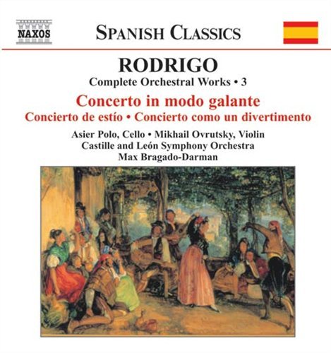 Cover for Ovrutskypolobragadodarman · Rodrigoconcertos For Violin Cello (CD) (2002)