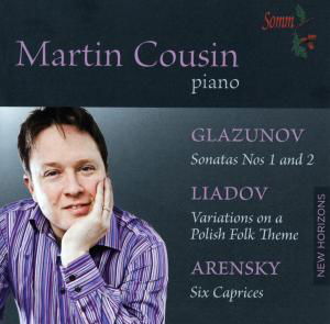 Cover for Martin Cousin · Sonatas No.1 &amp; 2/variations (CD) (2018)