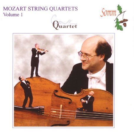 Cover for Wolfgang Amadeus Mozart · String Quartets Vol.1 (CD) (2018)
