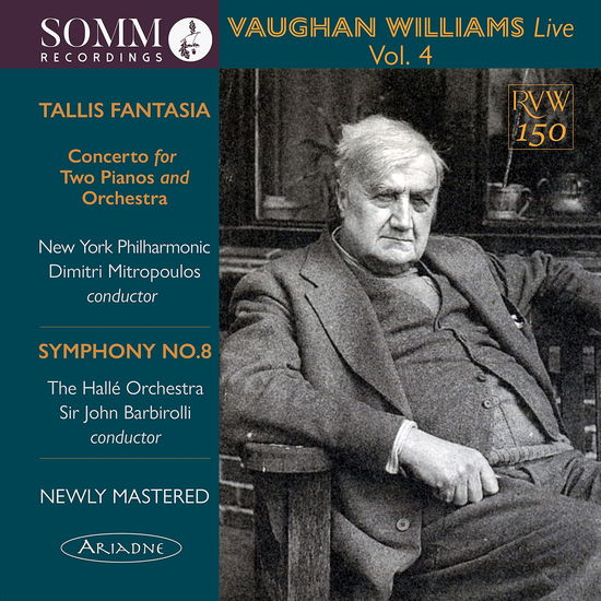 V4: Vaughan Williams Live - Williams / Whittemore / Lowe - Música - SOMM - 0748871502024 - 24 de fevereiro de 2023