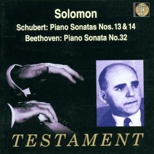 Cover for Solomon · Piano Sonata No. 32 Testament Klassisk (CD) (2000)