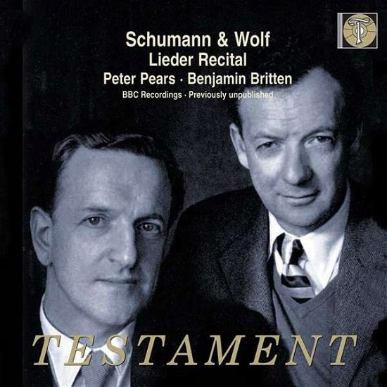 Cover for Peter Pears / Benjamin Britten · Dichterliebe / Lieder (CD) (2019)