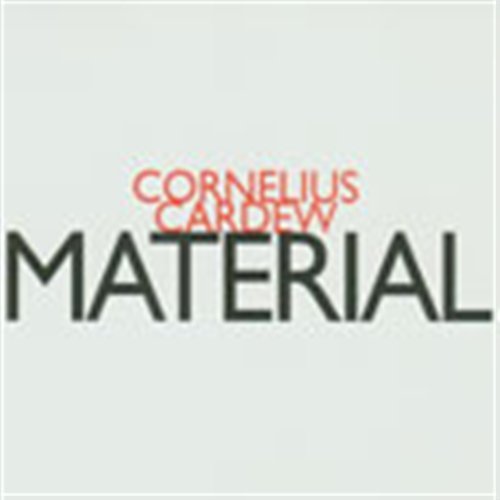 Cover for Cornelius Cardew · Material (CD) (2004)