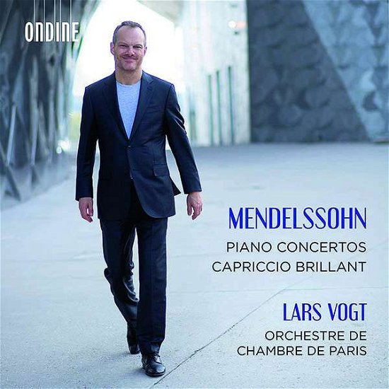 Felix Mendelssohn: Piano Concertos & Capriccio Brillant - Vogt / Orchestre Chambre Paris - Musik - ONDINE - 0761195140024 - 4. marts 2022