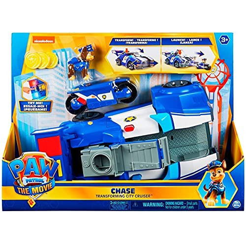 Cover for Paw Patrol · The Movie - Deluxe Vehicle - Chase (N/A)