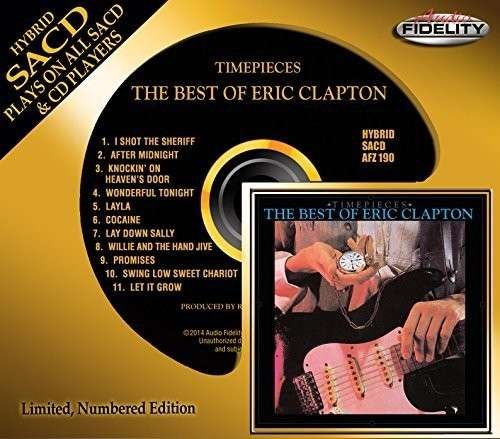 Cover for Eric Clapton · Timepieces-the Best of (SACD) (2014)