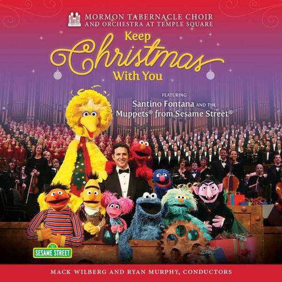 Cover for Mormon Tabernacle Choir / Orchestra Temple Square · Keep Christmas with You (CD) (2015)