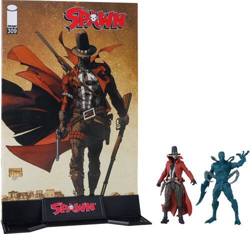 Cover for Spawn 3in Figure with Comic 2pk - Wv1 - Gunslinger (MERCH) (2023)
