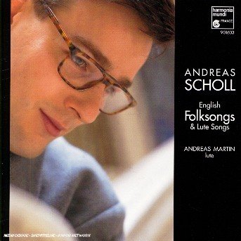 Cover for Andreas Scholl · English Folksongs &amp; Lute Songs (CD) (1997)