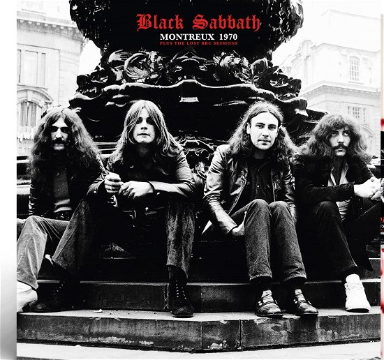 Cover for Black Sabbath · Montreux 1970 (2lp-clear / Red Splatter) (LP) (2021)