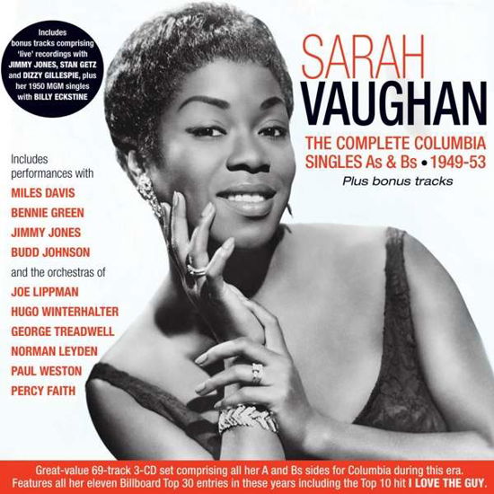 The Complete Columbia Singles As & Bs 1949-1953 - Sarah Vaughan - Música - ACROBAT - 0824046909024 - 6 de dezembro de 2019